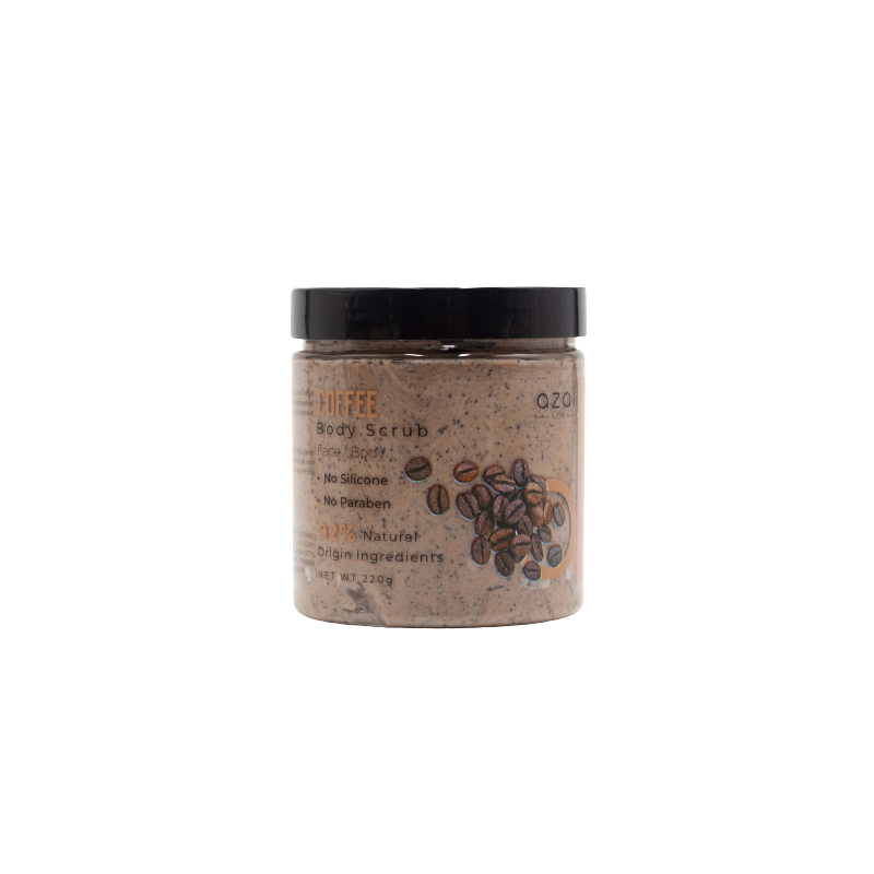 Azal - Gommage pour Corps et Visage - Café