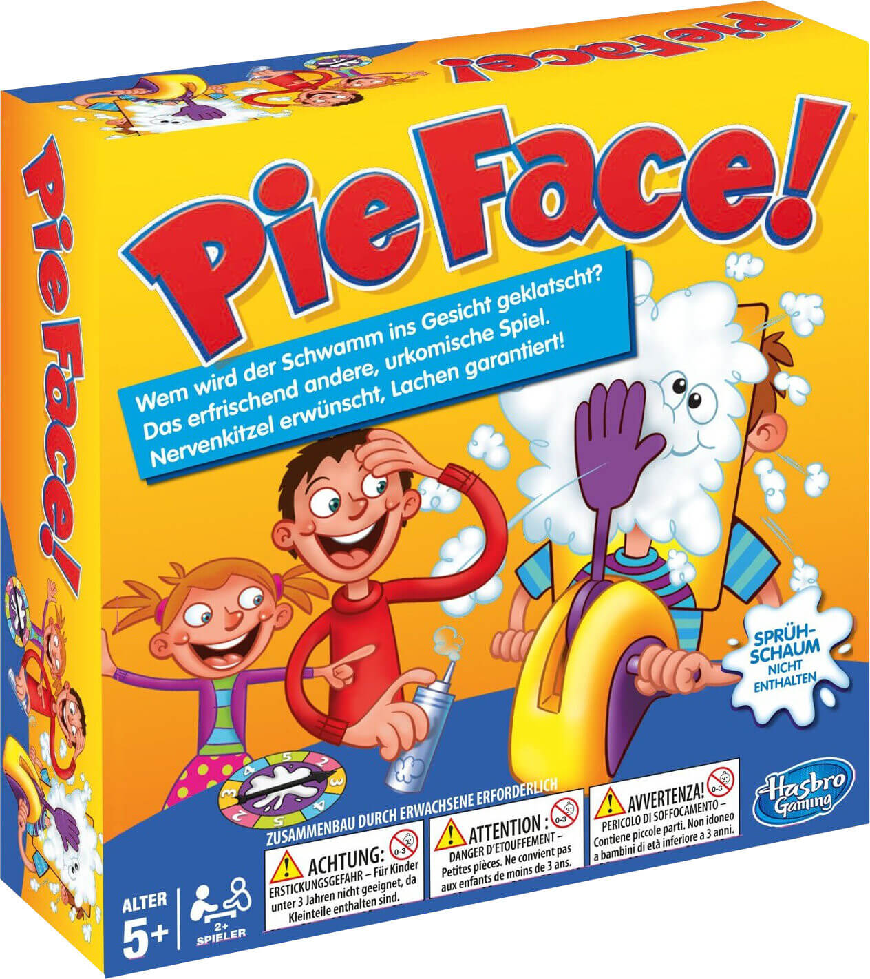 Pie face - Jeu de la chantilly d'ambiance