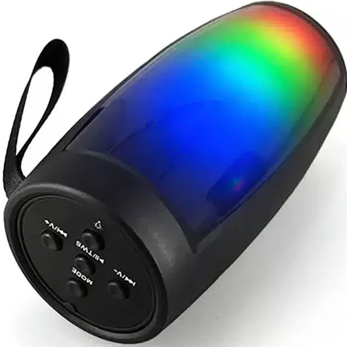 HAUT PARLEUR SANS FIL  RGB - NOIR