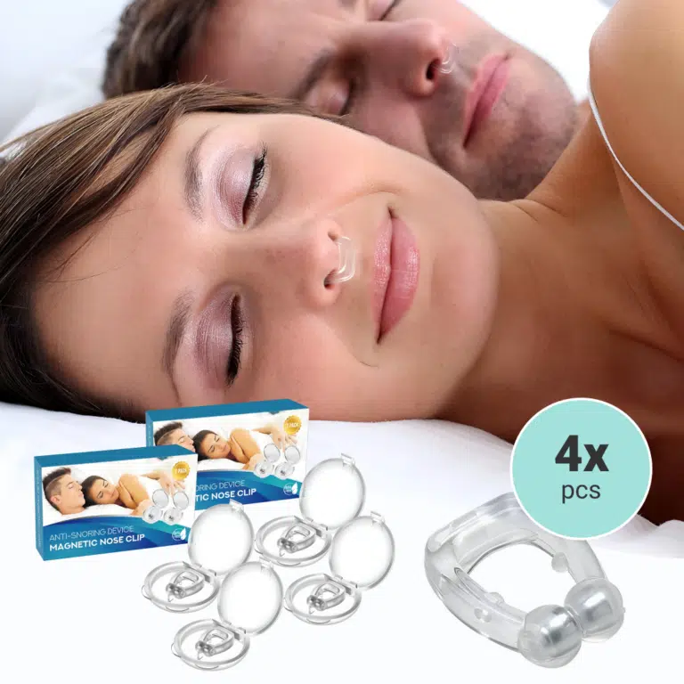 Pince-nez magnétique ANTI-RONFLEMENT  en silicone