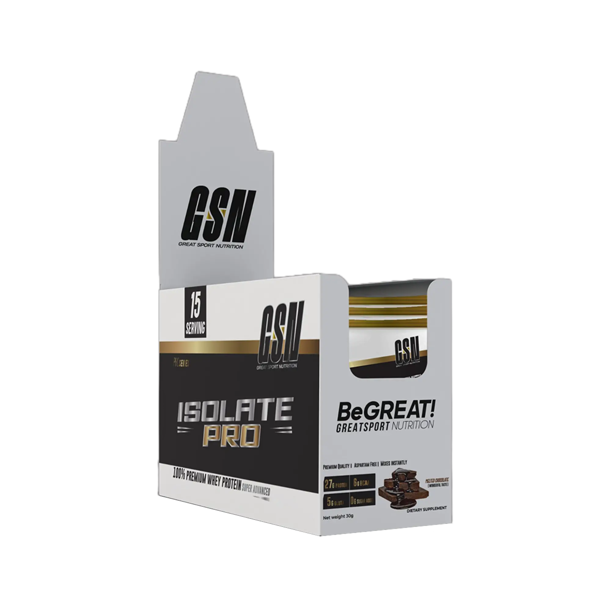 ISOLATE PRO MONODOSE GSN 15 serving * 30g
