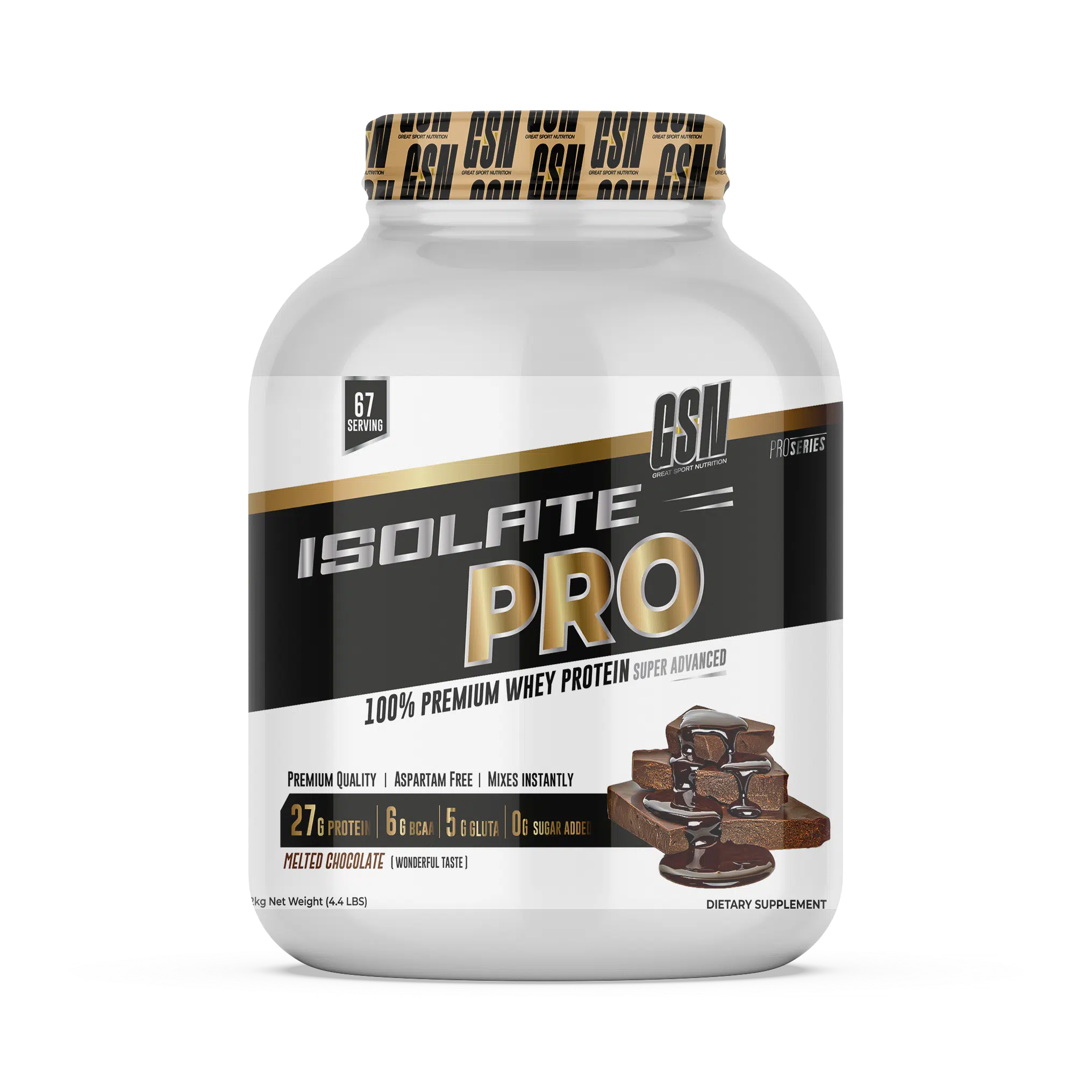 Isolate PRO 2KG GSN + peanut butter +shaker 700 ml