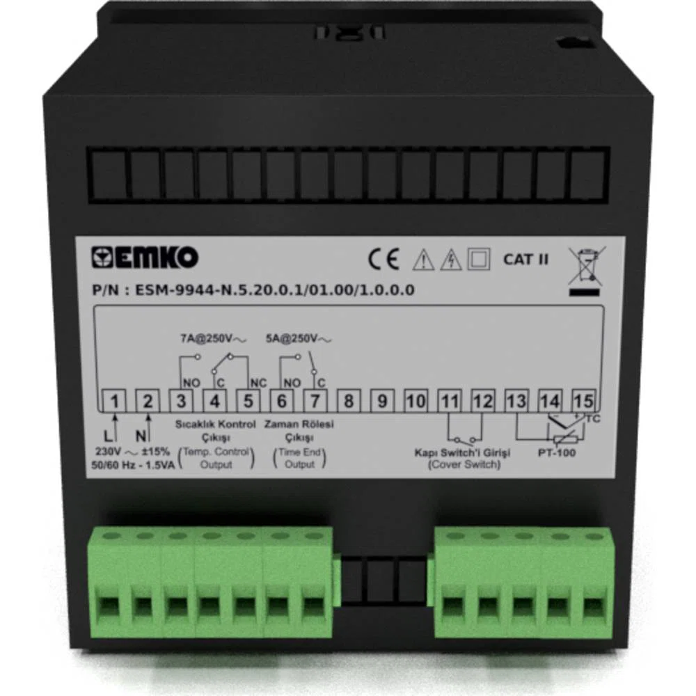Régulateur de température 220V  96x96mm ESM-9944