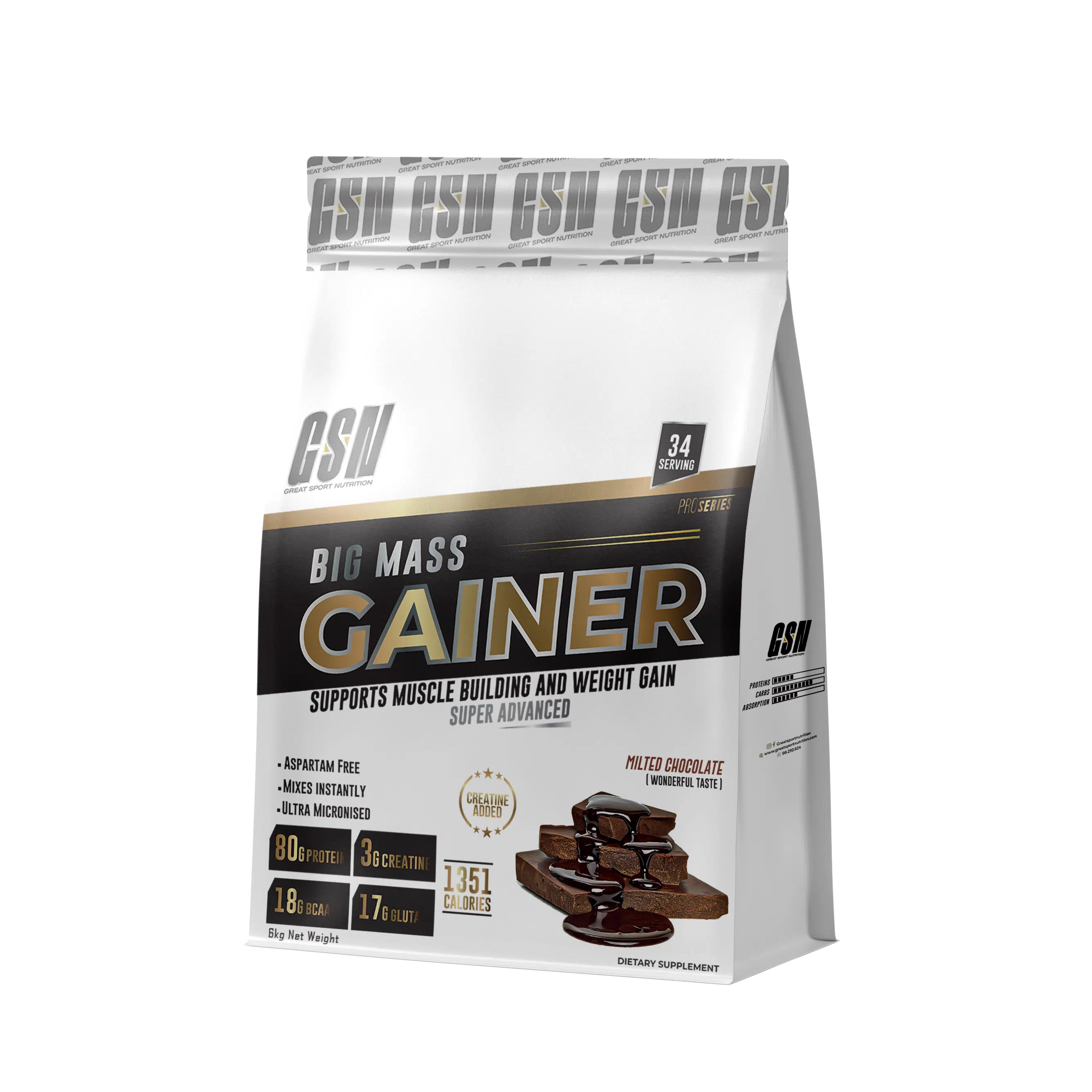 Big Mass Gainer GSN 6 KG