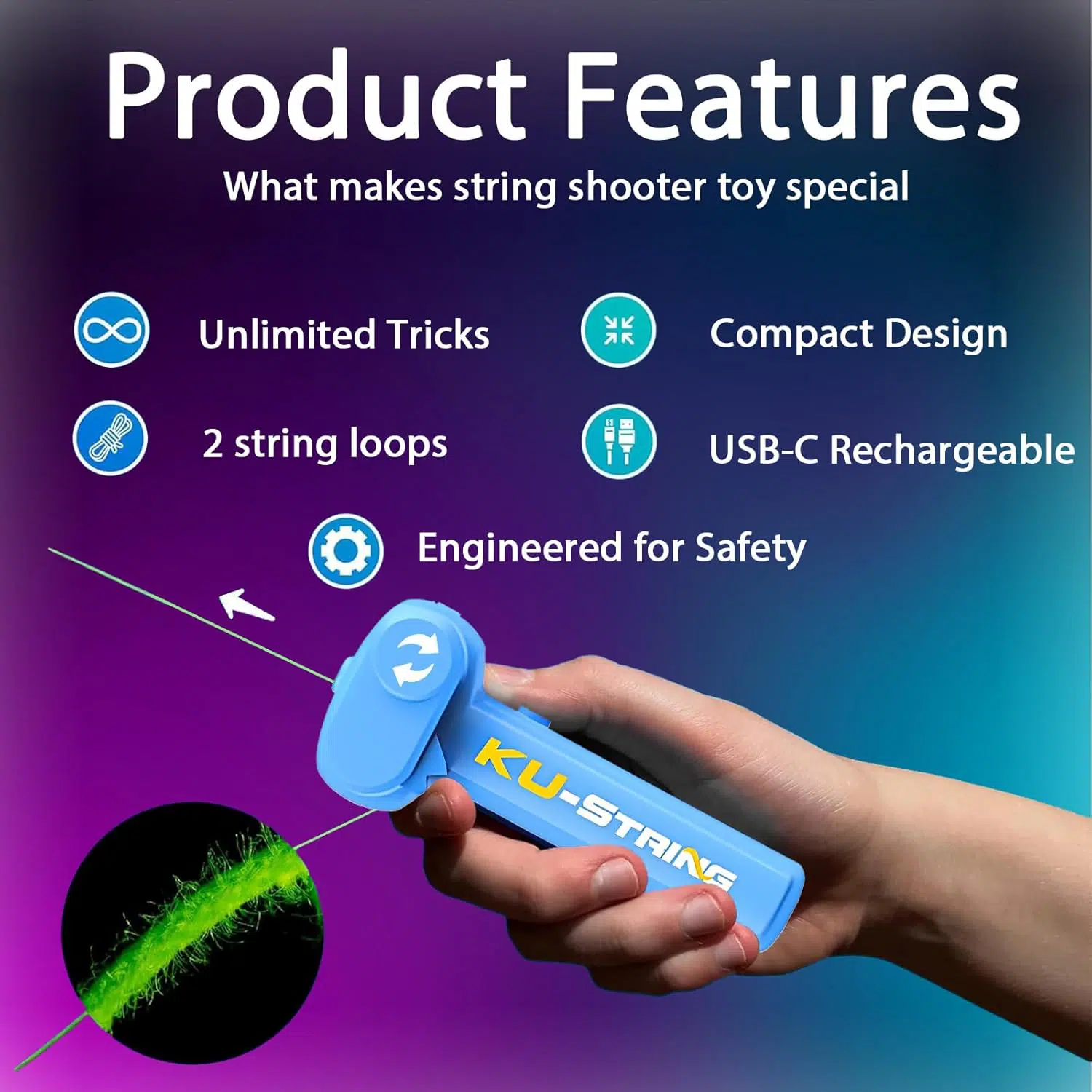 Loop Lasso String Shooter