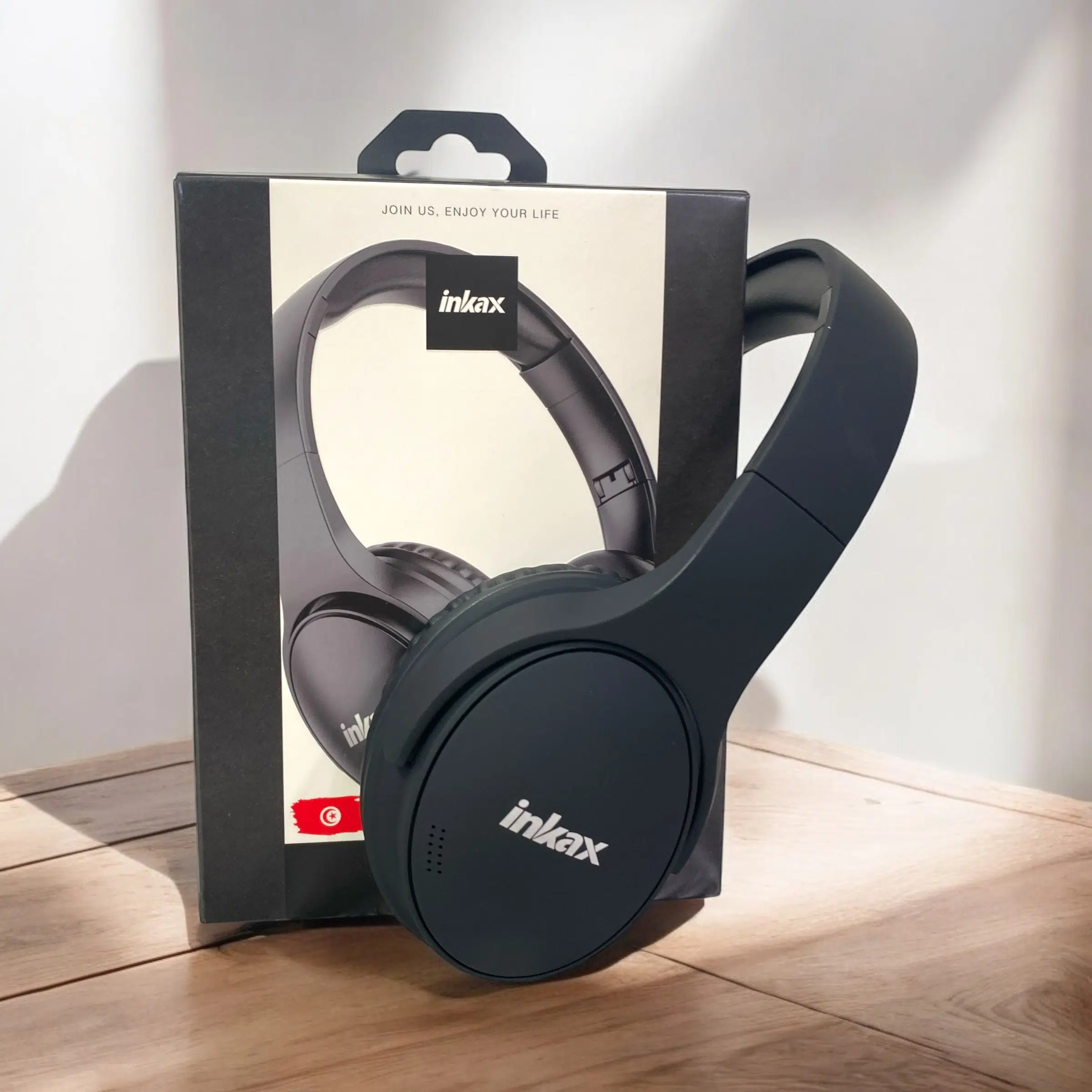 Casque Bluetooth Inkax H01- Noir