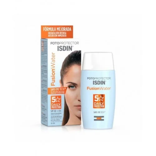 isdin ecran solaire fusion water invisible spf50+ 50ml