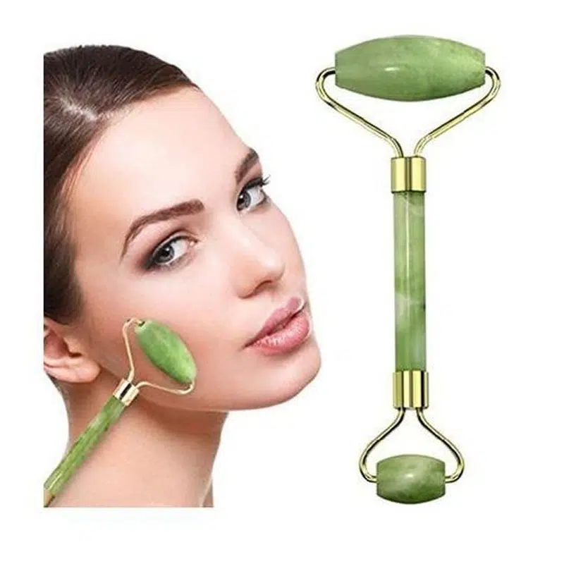 Rouleau Massage Visage Pierre de Jade