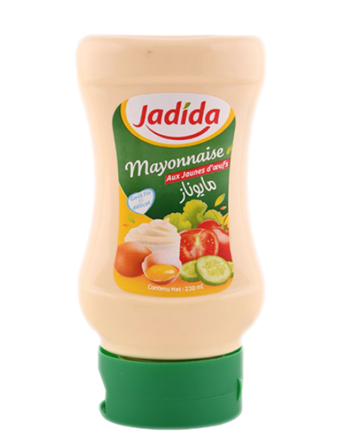 MAYONNAISE JADIDA AU JAUNE D'OEUF 270 GR SQZ