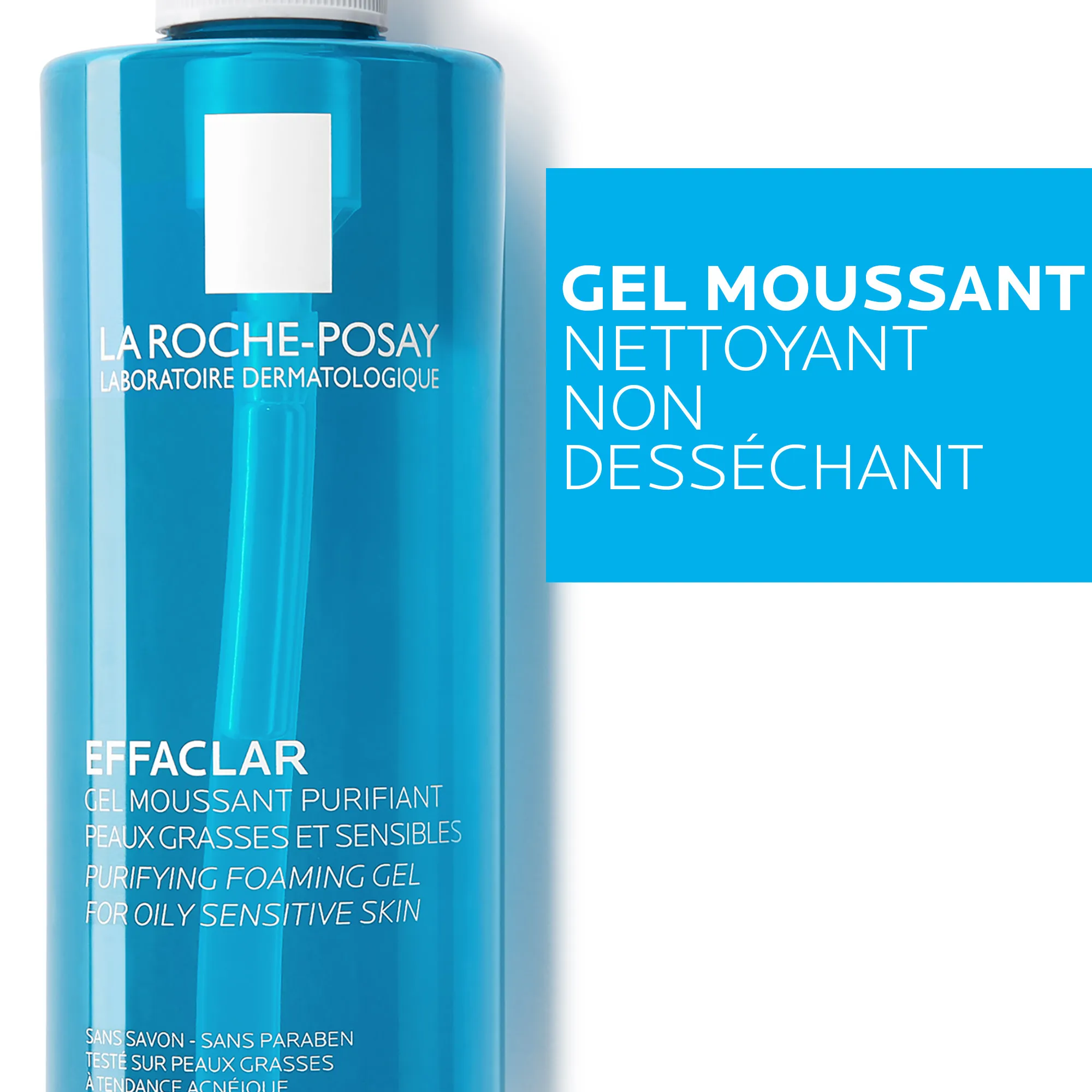 LA ROCHE POSAY EFFACLAR GEL MOUSSANT PURIFIANT 400ML