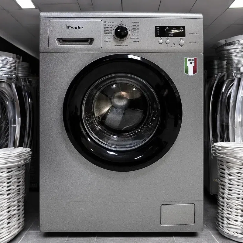Machine a laver CONDOR  FRONTAL 7KG 1000TR SILVER