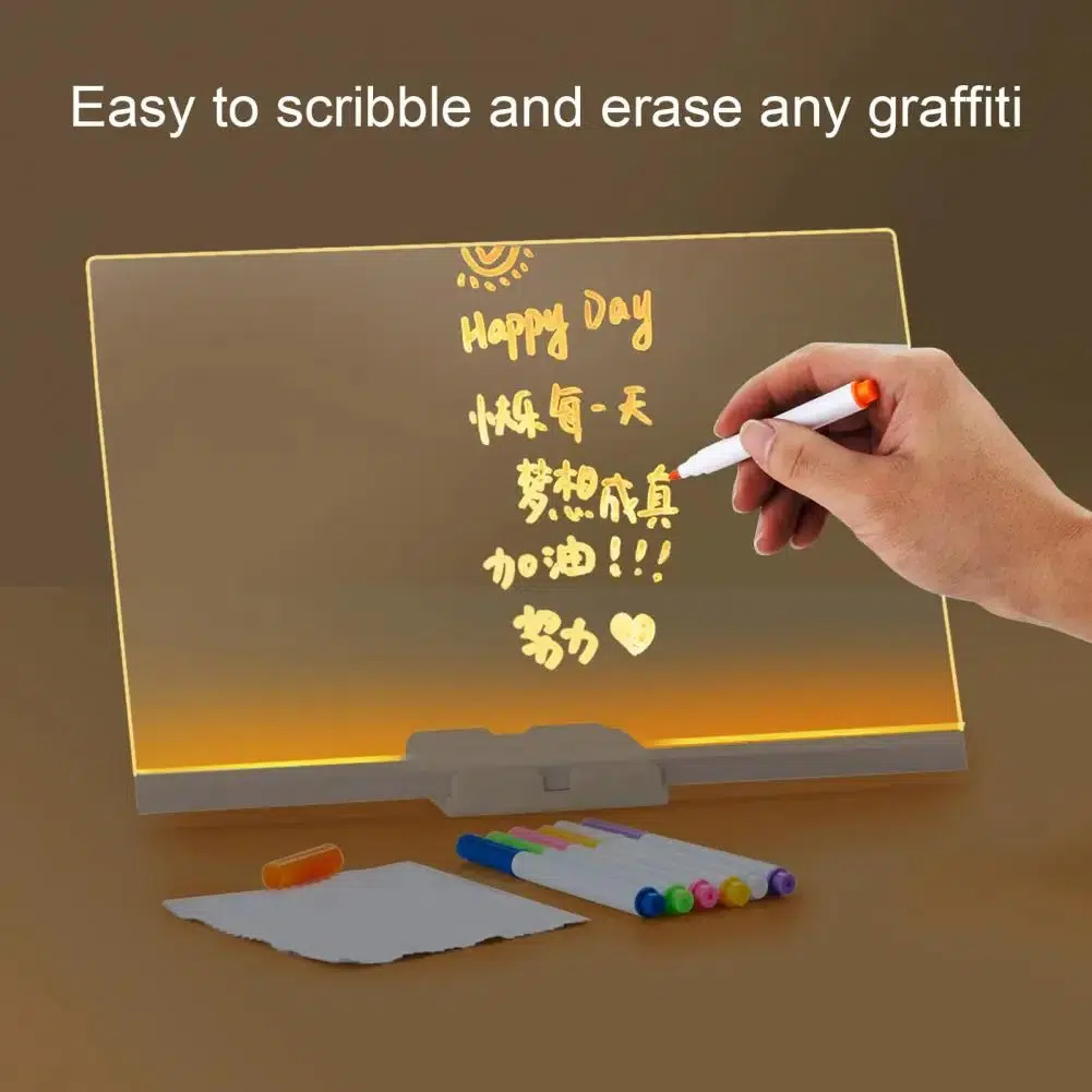 Tableau Message LED Effaçable