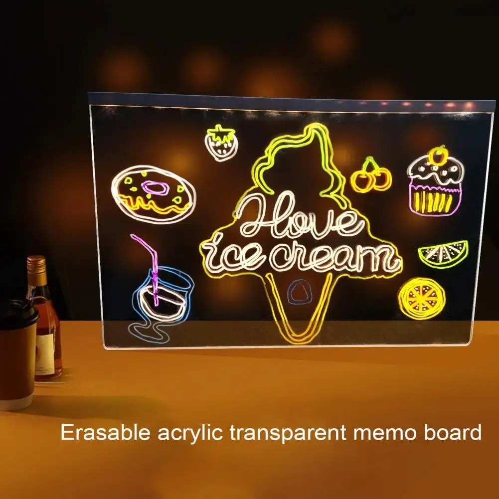 Tableau Message LED Effaçable
