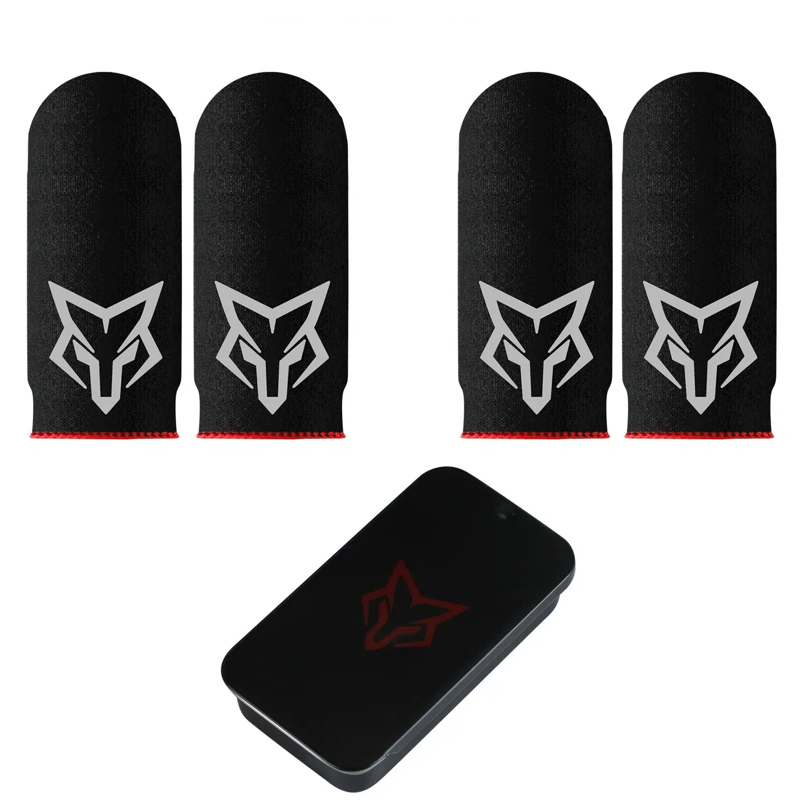 Manchons de Doigt Gaming 2 paires (4 pièces) — avec boîte