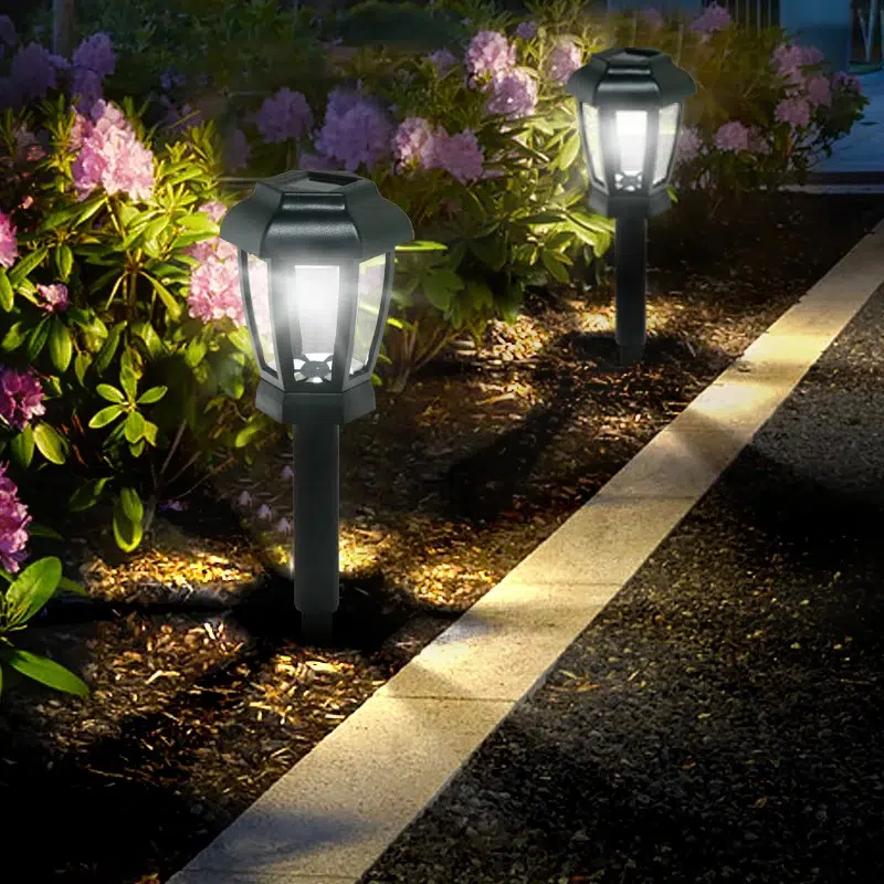 Lampe Solaire Murale 2-en-1 avec Détecteur