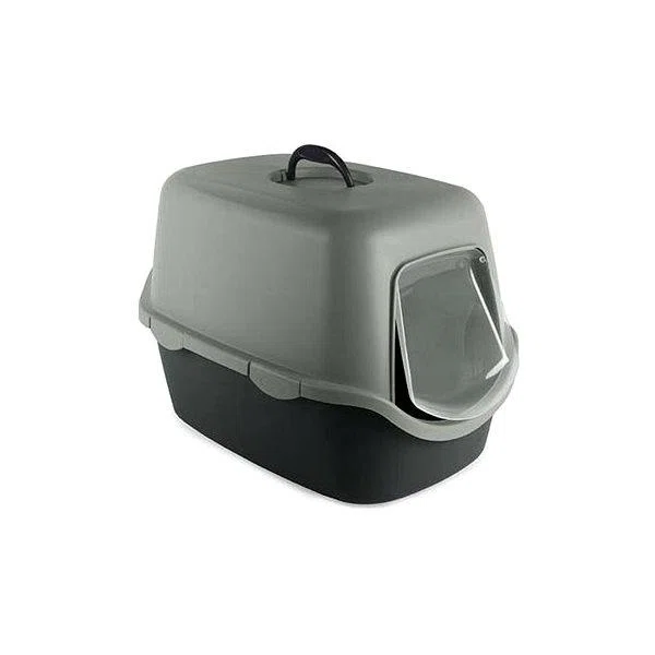 Maison de toilette cathy gris/vert Stefanplast