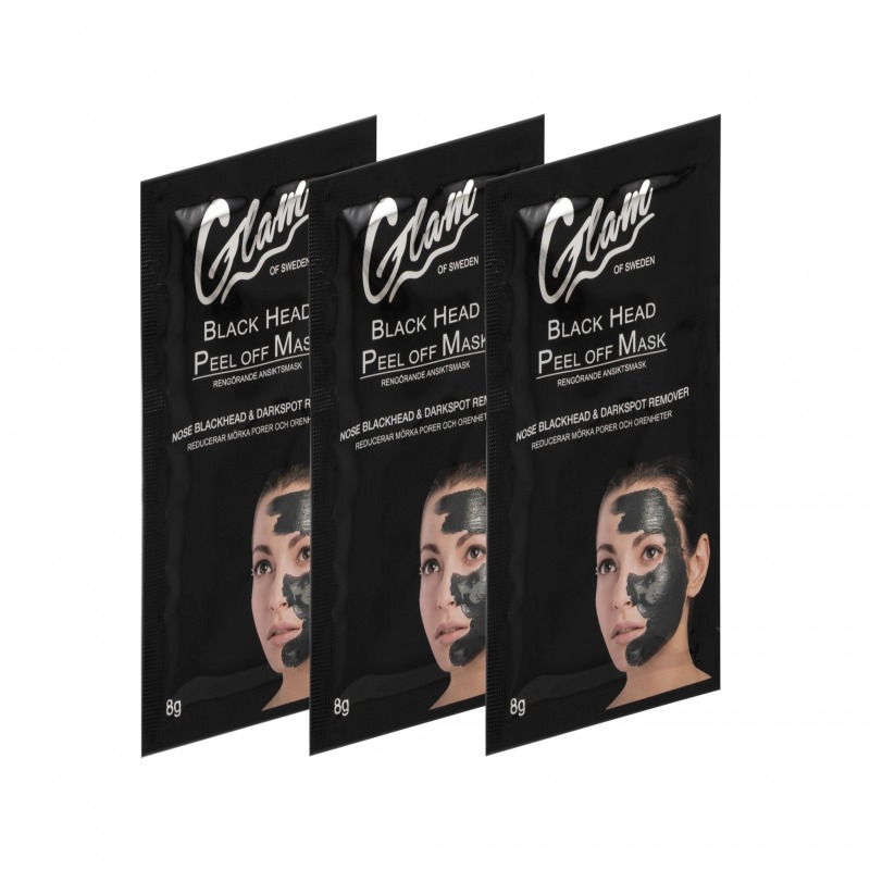 Glam Of Sweden - Masque Points Noirs Peel Off Black Head