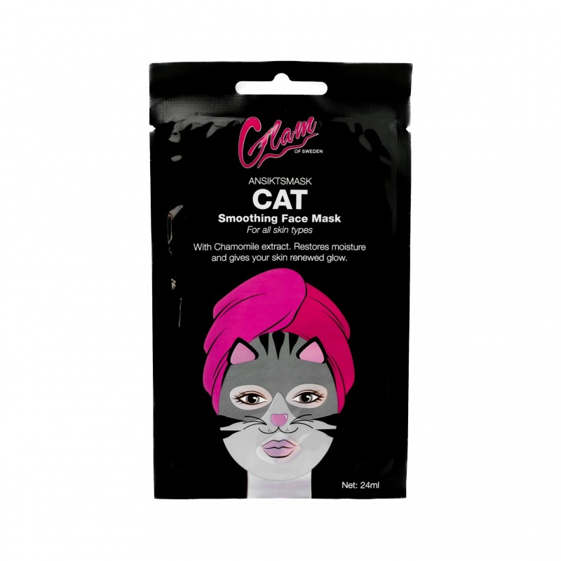 Glam Of Sweden - Masque Visage Cat Smoothing Face Mask