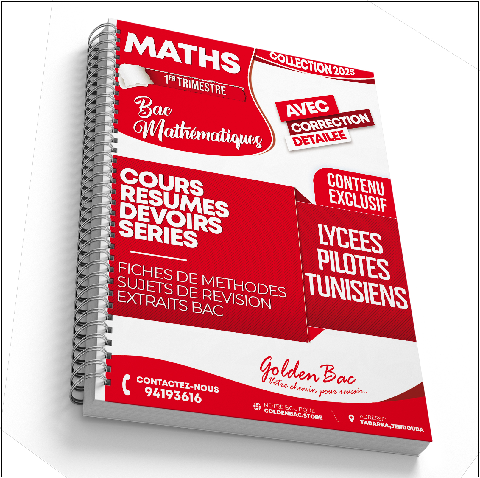 MATHEMATIQUES - 1ER TRIMESTRE - BAC MATHS