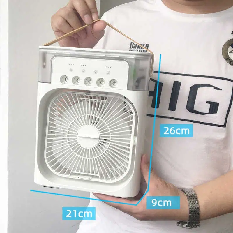 Mini Climatiseur Portable 4 en 1 NOIR + CADEAU pour les 100 premières commandes