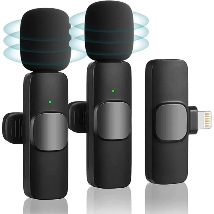 Microphone sans fil K9 2en1