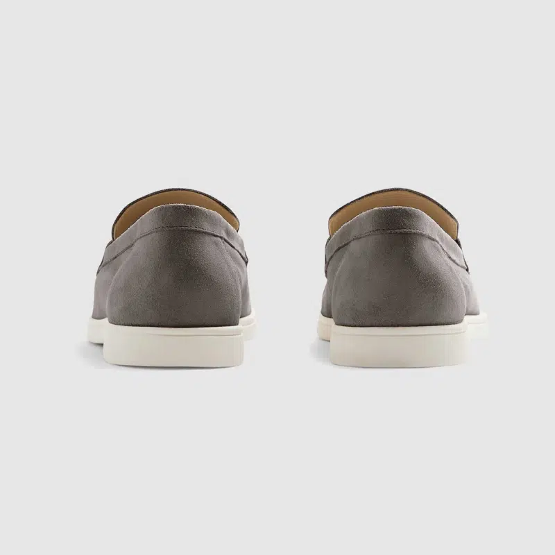 mocassins daim gris 2025