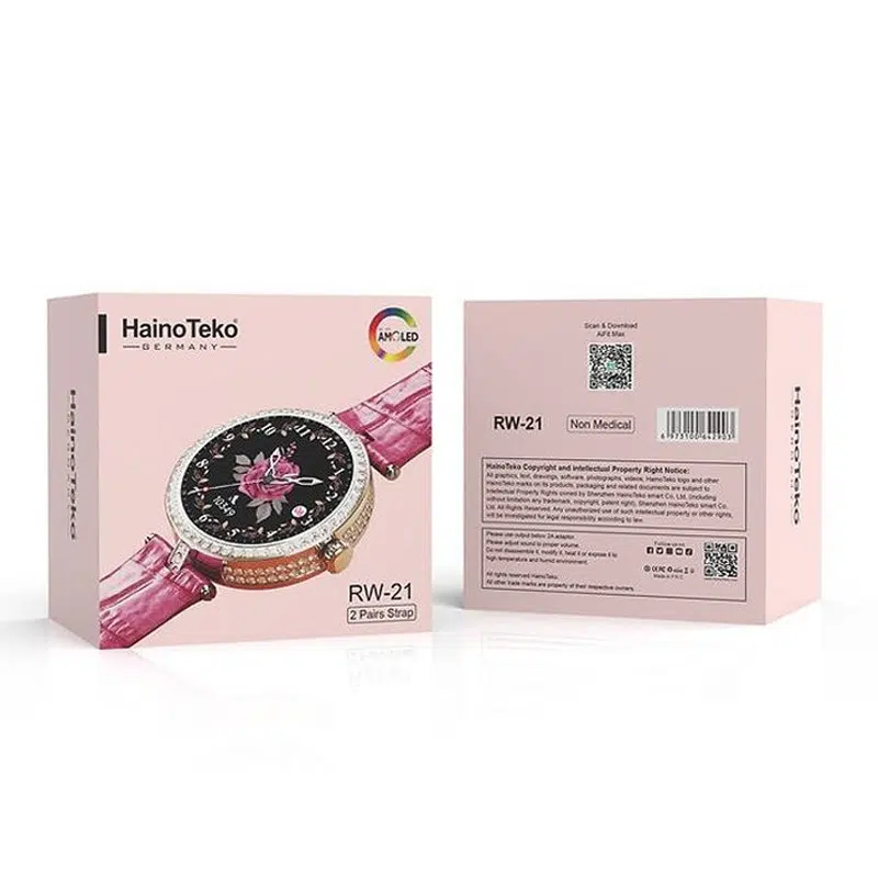Montre Connectée Haino Teko RW-21 - Rose