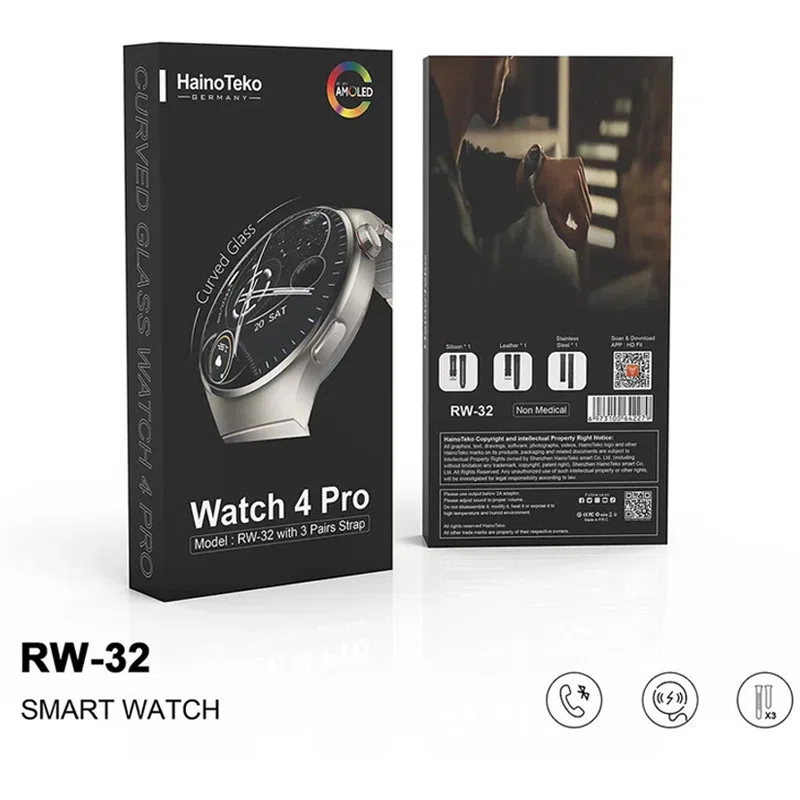 Montre Connectée Haino Teko RW32 Watch 4 Pro