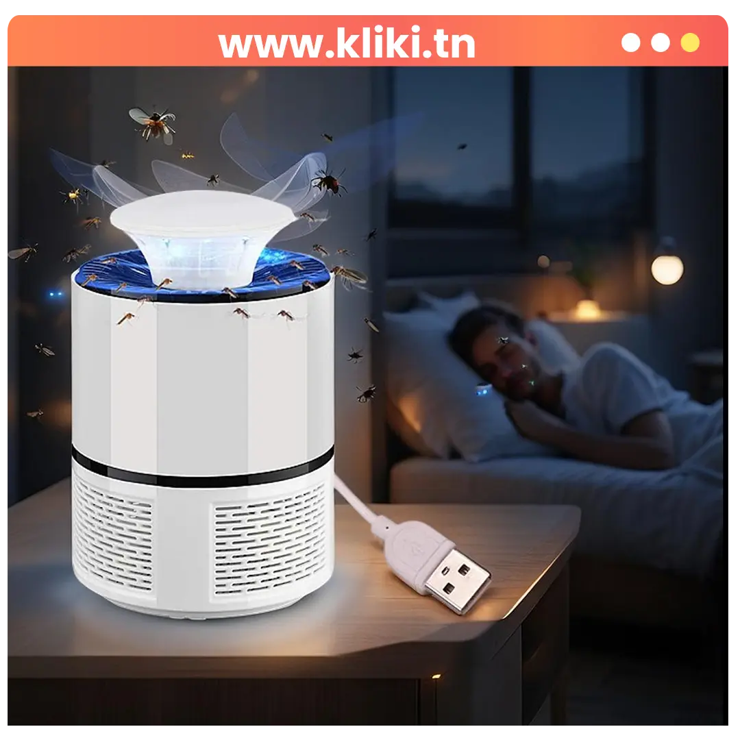 Lampe anti-moustiques électronique