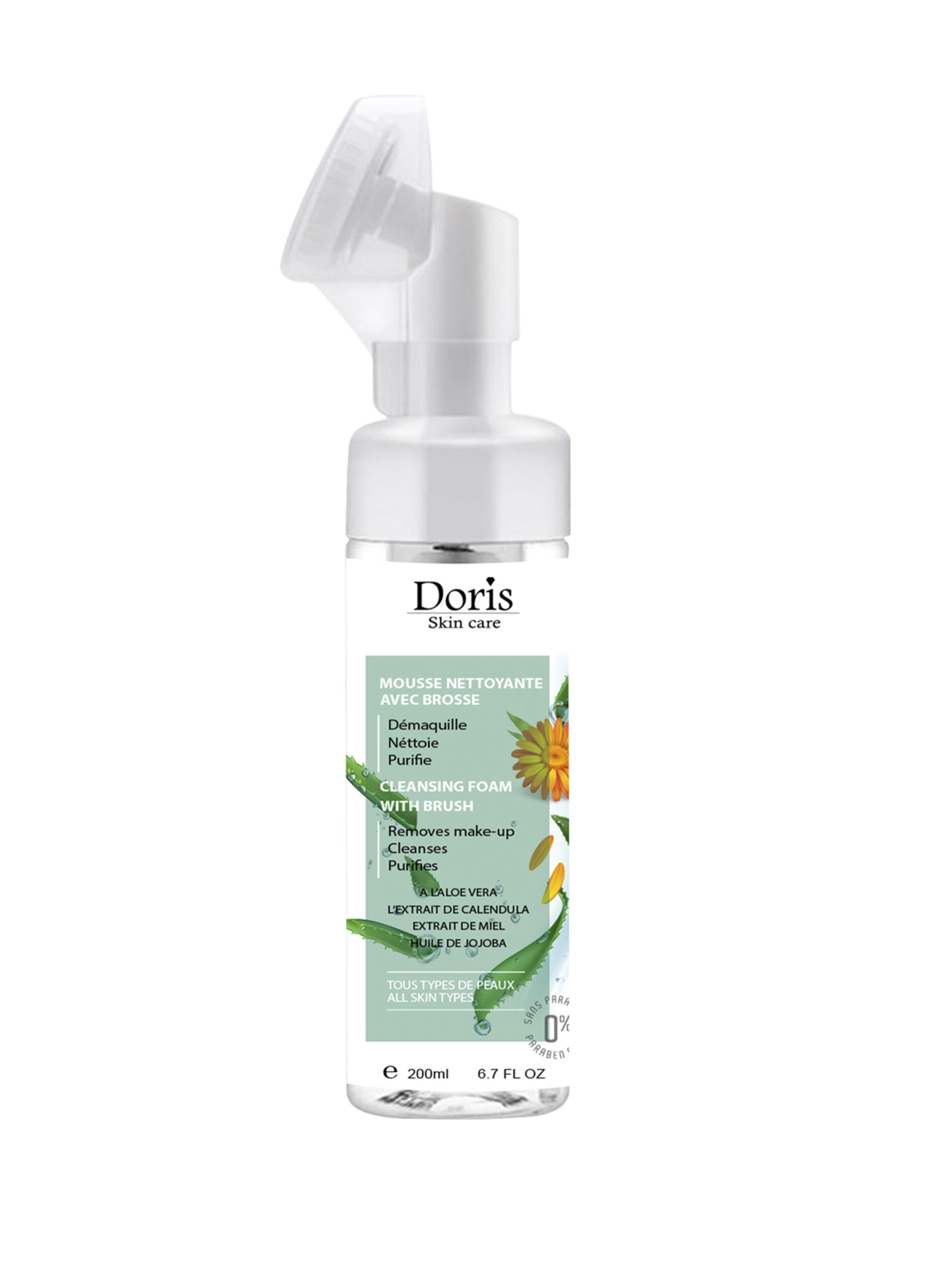 Doris - Mousse Nettoyante Avec brosse - 200 ml