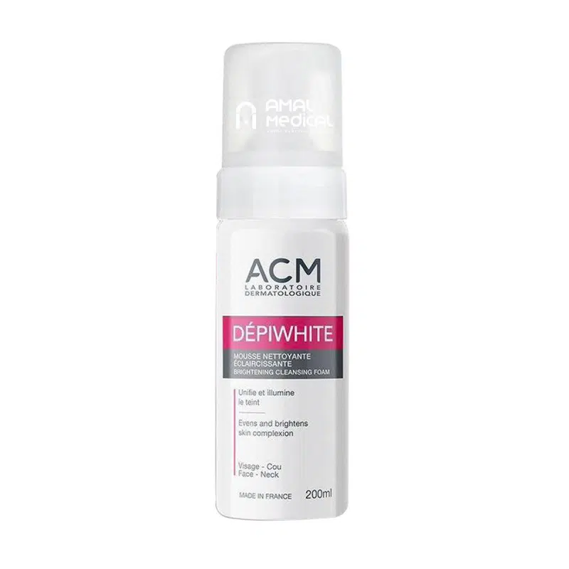ACM DEPIWHITE MOUSSE NETTOYANTE ECLAIRCISSANTE 200ML