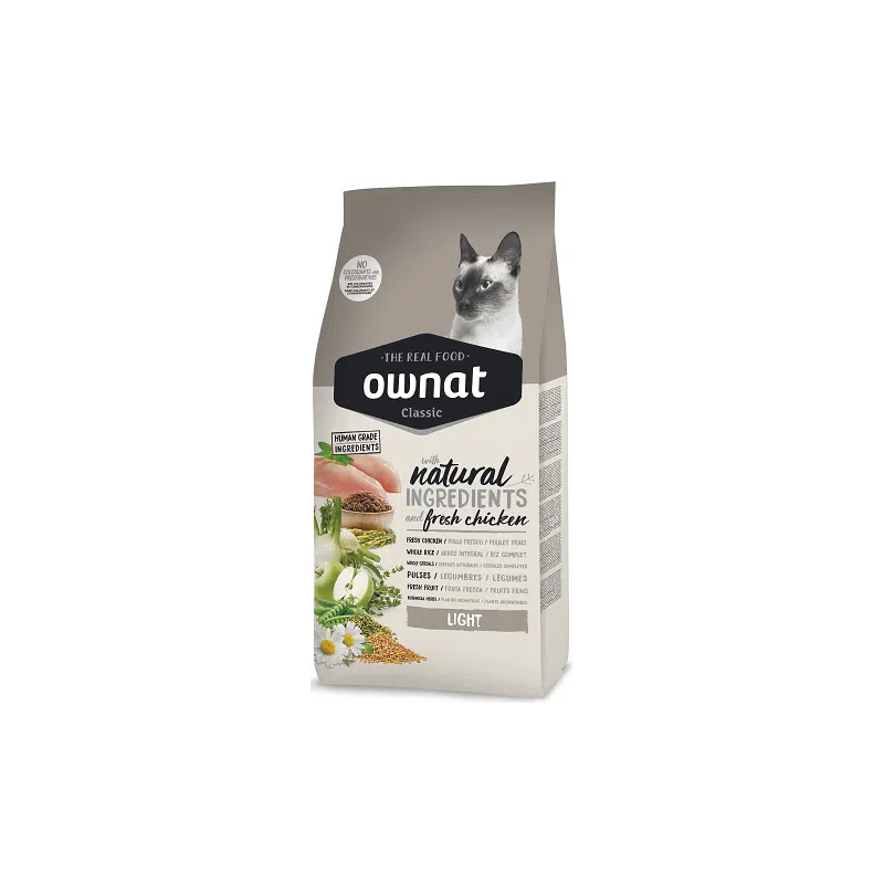 CROQUETTE POUR CHAT OWNAT LIGHT CAT