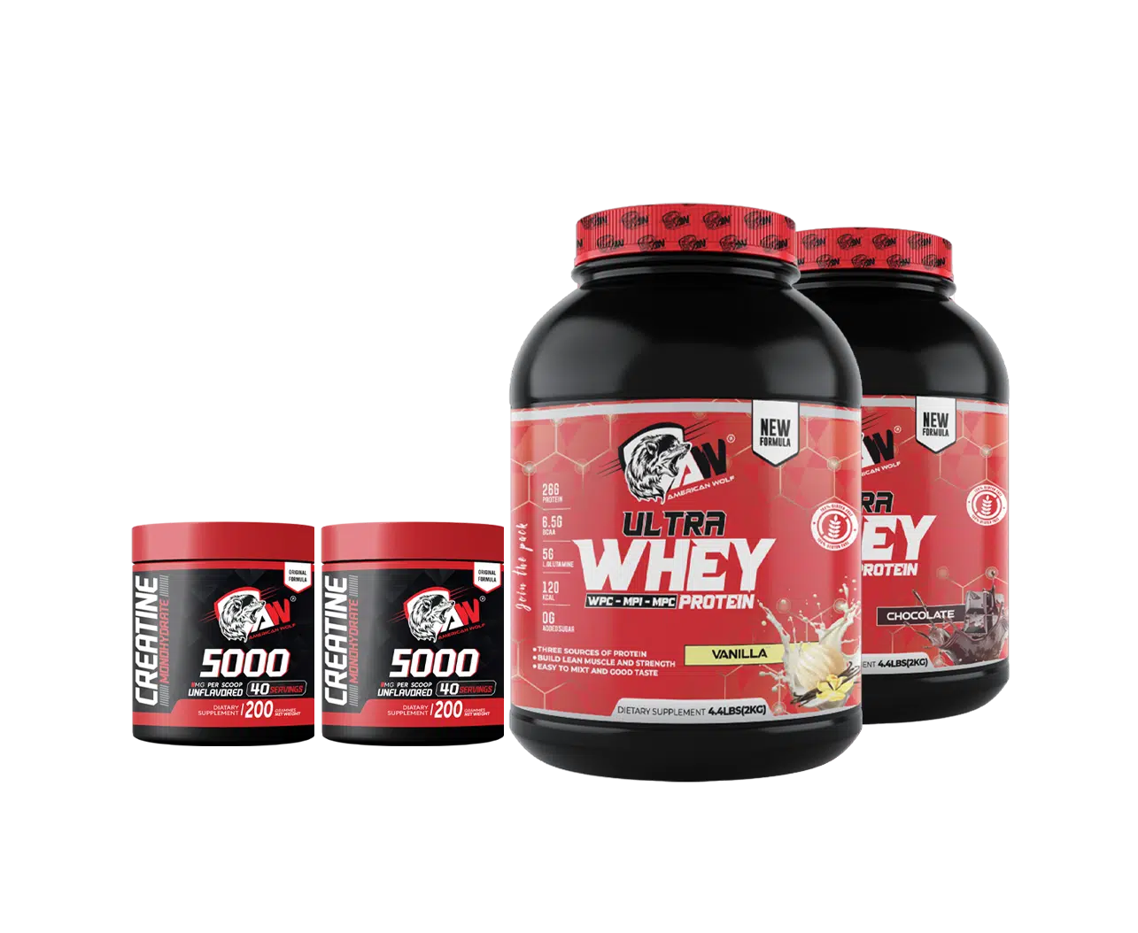 PACK ULTRA WHEY 4KG
