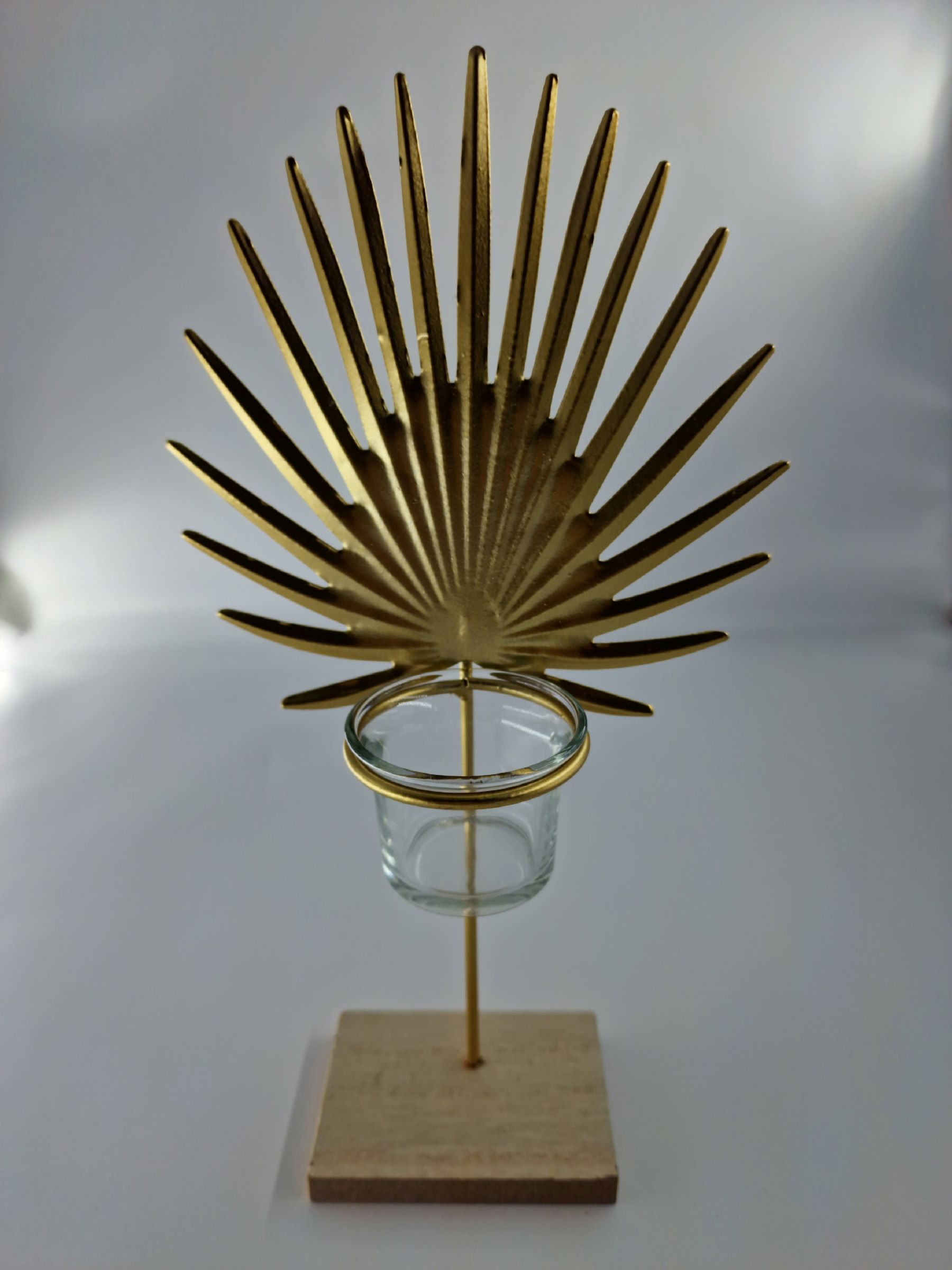 Porte bougie palme