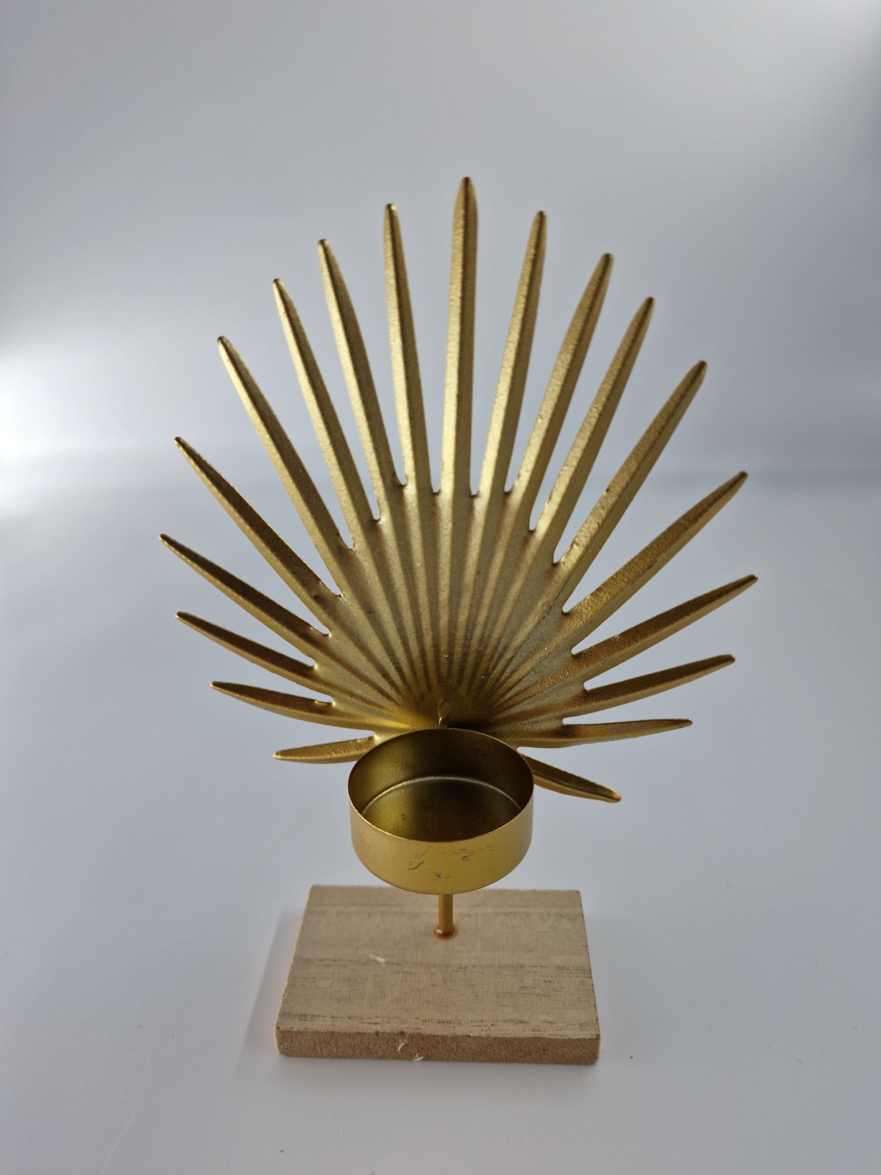 Porte bougie palme
