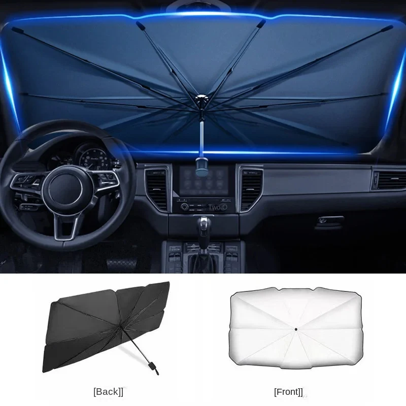 Parapluie Pare-Soleil Pliable pour Pare-Brise de Voiture