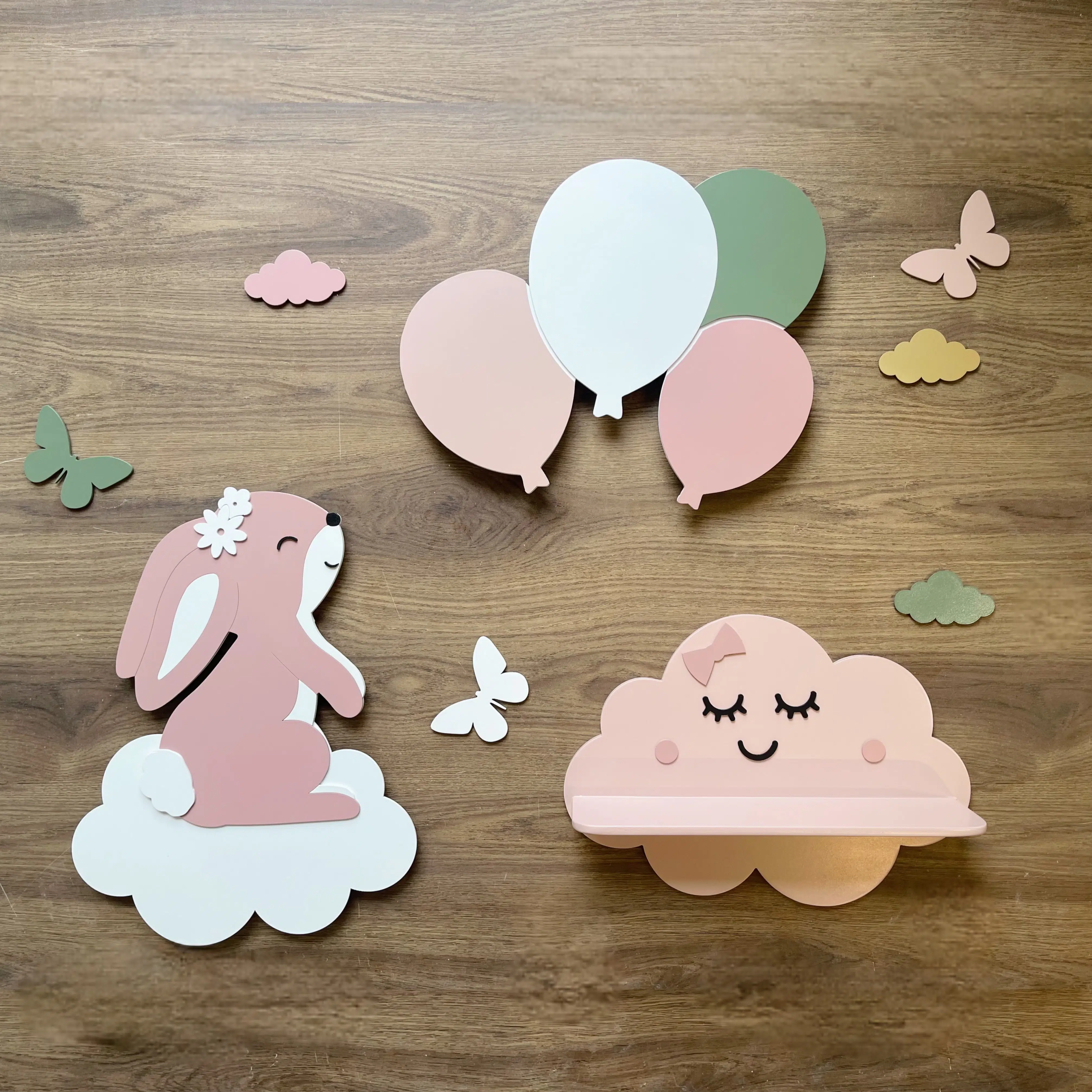 Déco lapin avec led