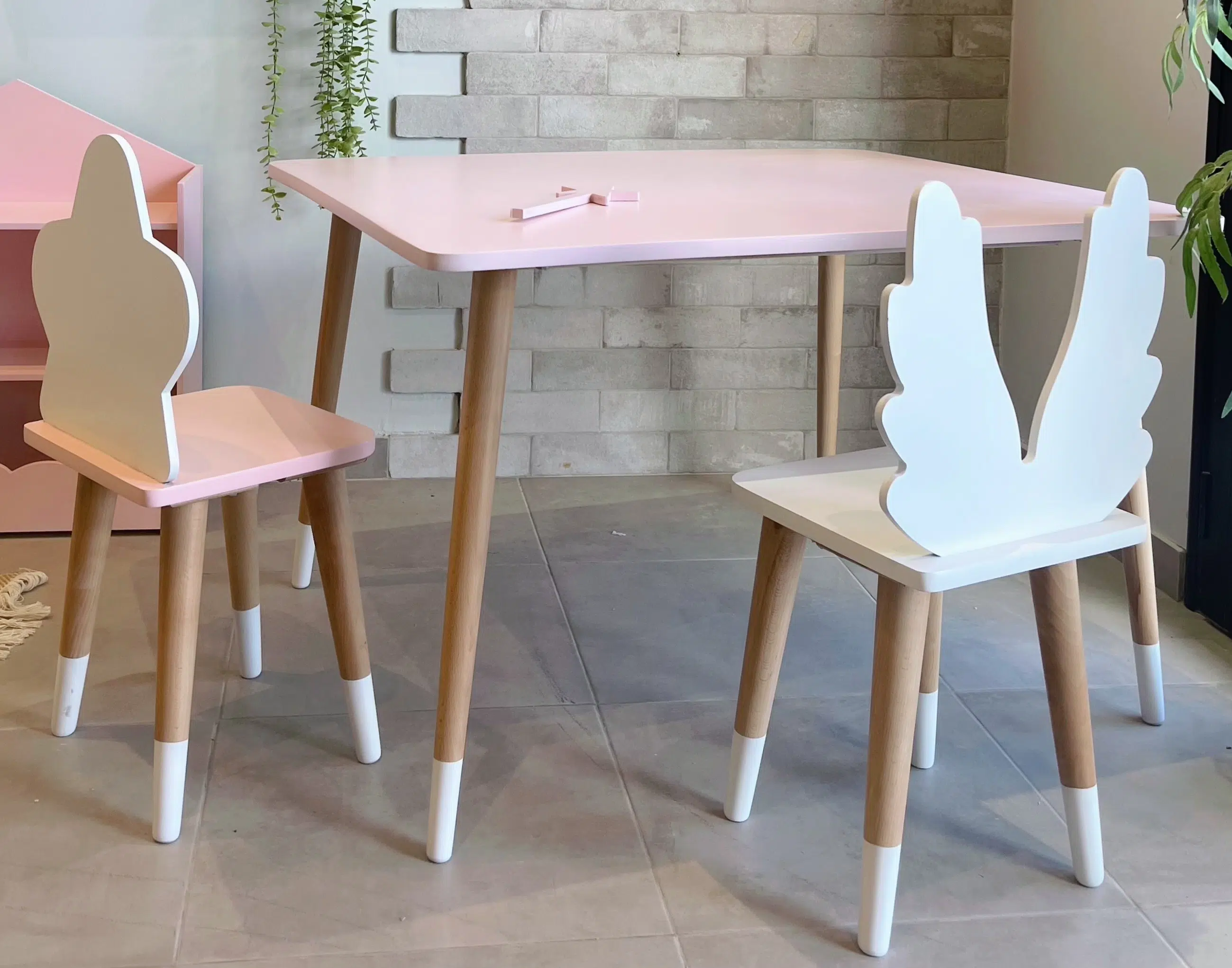 Table + Chaise Enfant Personnalisée (1-3 ans)