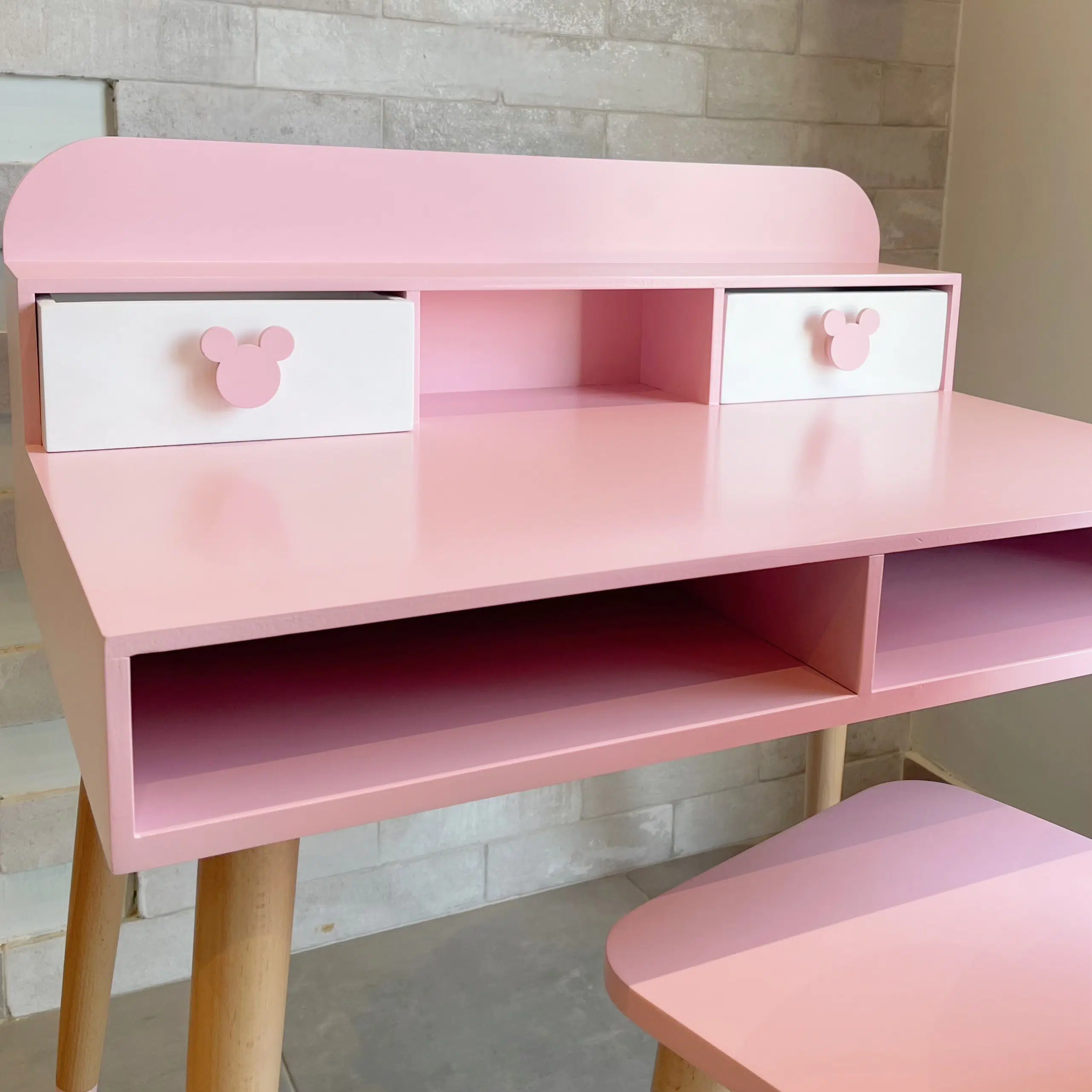 Bureau + Chaise Enfant Personnalisée (6-12 ans)