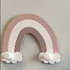 Porte manteau lapin avec 3 boutons