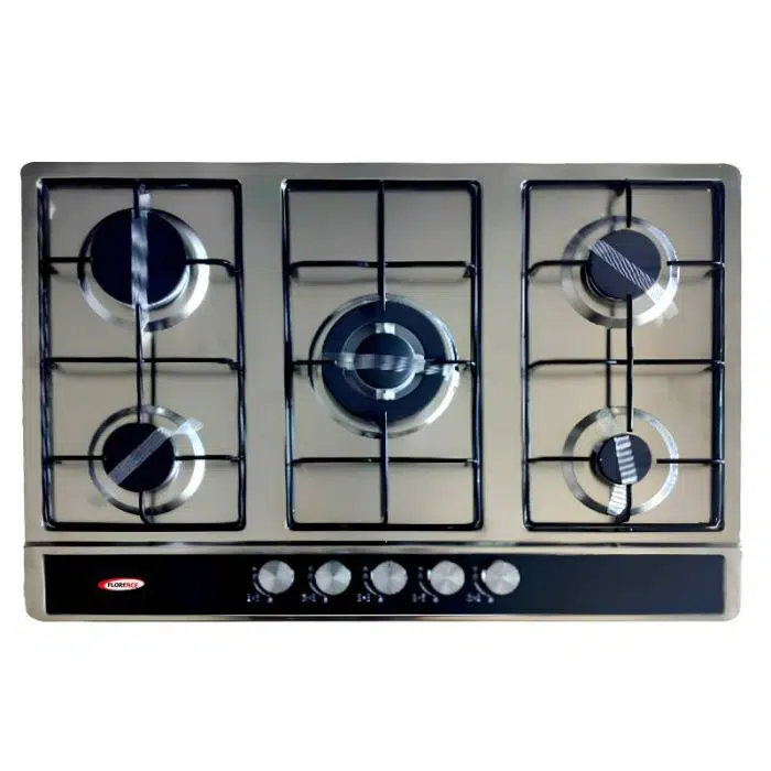 Plaque de Cuisson Encastrable FLORENCE F-7615SE 5Feux - Inox