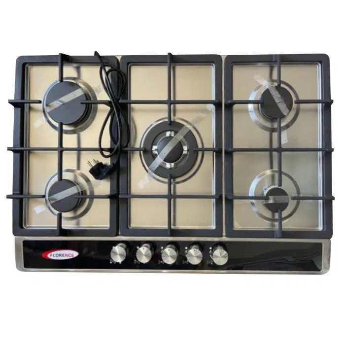 Plaque de Cuisson Encastrable FLORENCE FH-7615SC 5Feux - Inox