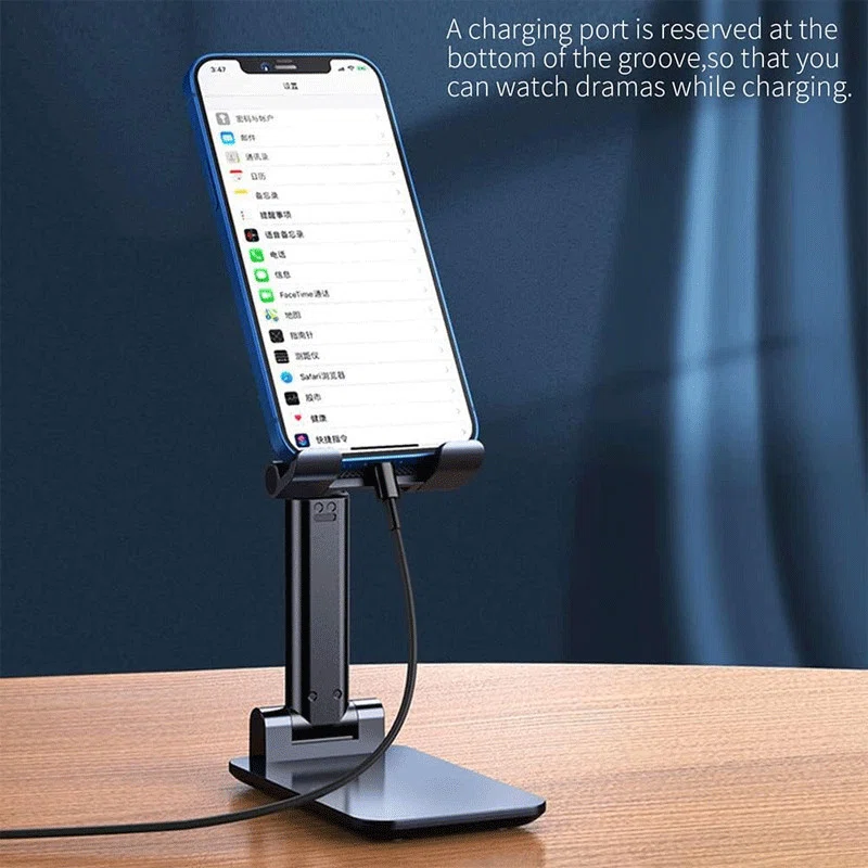 Support de Table Pour Smartphone Noir