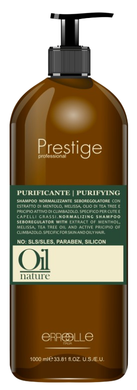 Shampooing Sébum Équilibrante Pour La Peau Grasse Et Les Pointes Sèches 1000ml