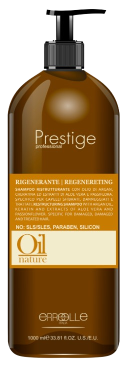 Shampooing À Lhuile D Argan Pour Cheveux Abîmés, Endommagés Et Traités 1000ml