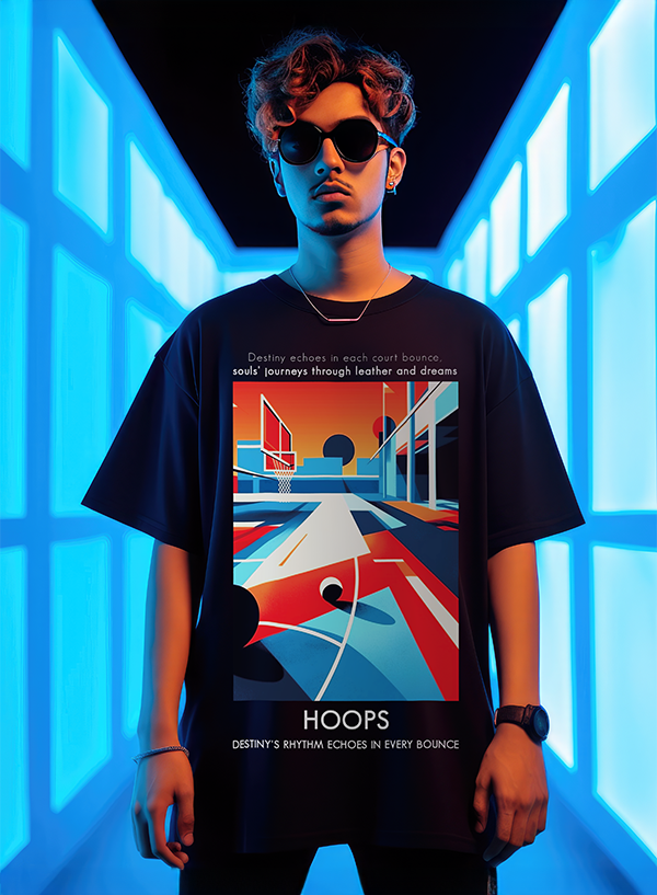 Hoops Black T-shirt