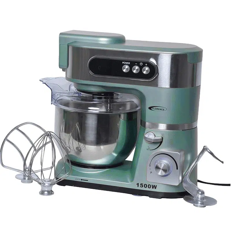 Robot pétrin Florence SM6409E - 6 Litres - 1500 watts - Vert