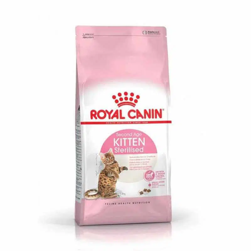 CROQUETTE POUR CHAT ROYAL CANIN Kitten Sterilised 2 Kg