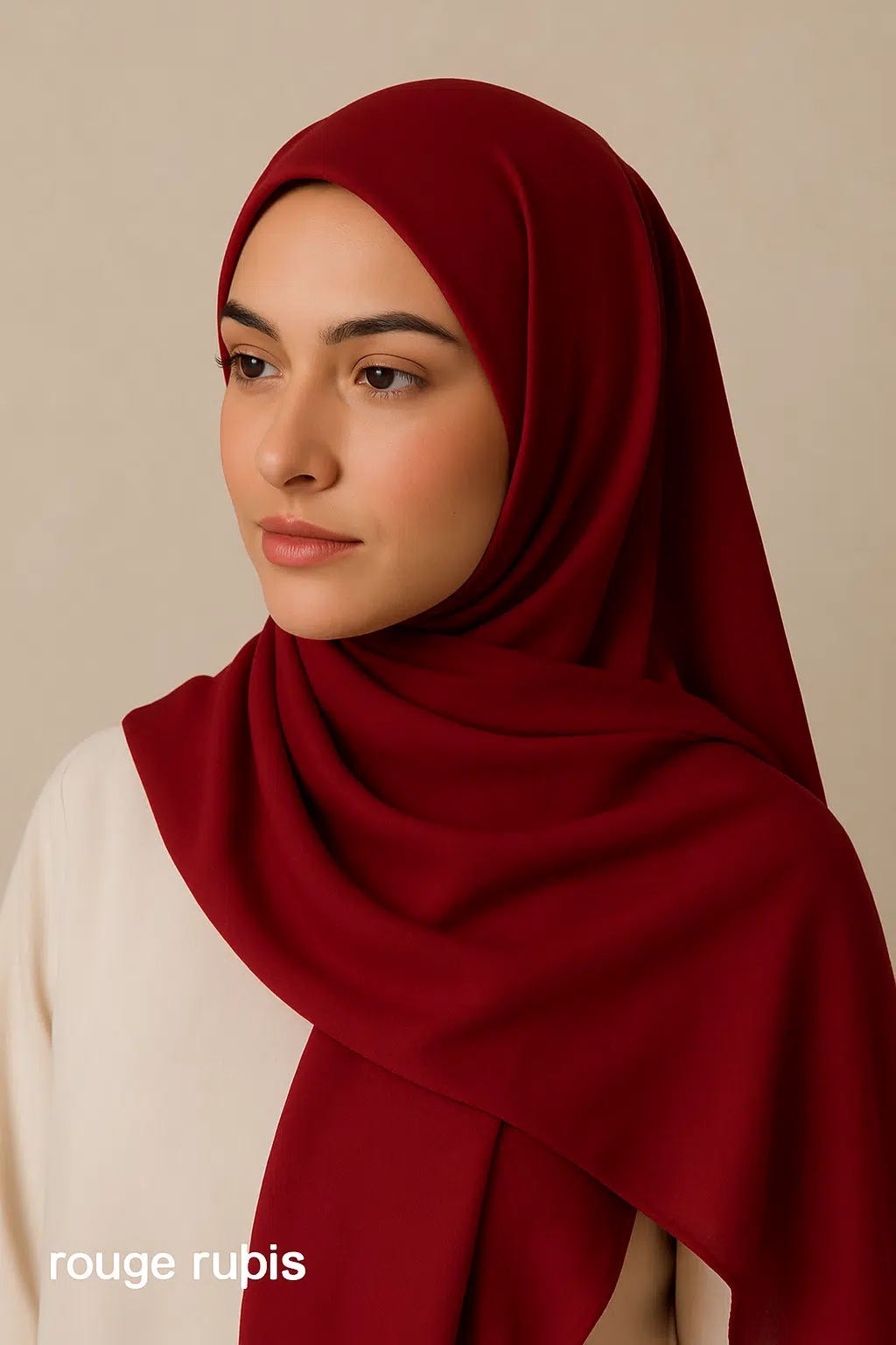 فُولَارات قطنية بدرجات الأحمر