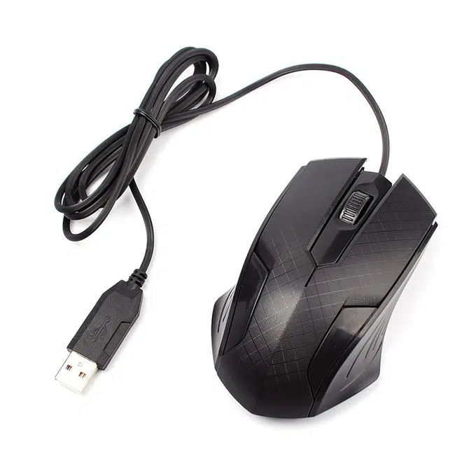 Souris filaire - Noir -